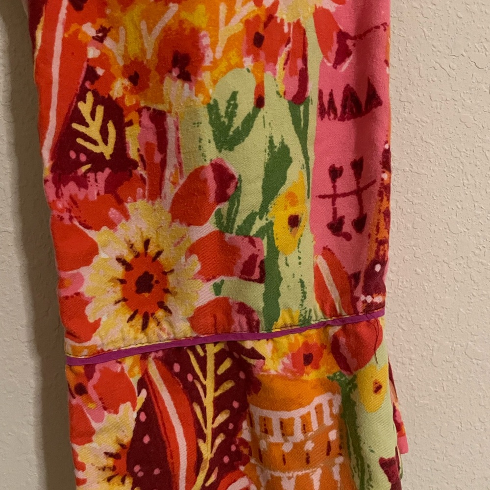 Anthropologie X Roeqiya Fris Flower Bloom Pajama Pant Size Medium - Picture 5 of 8